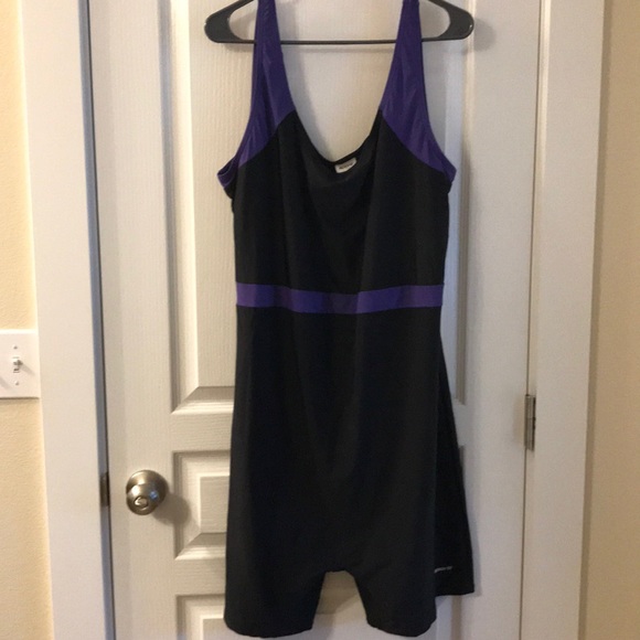 plus size swim unitard